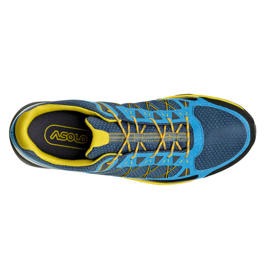 Shoes Asolo Grid GV MM indian teal/yellow/A898
