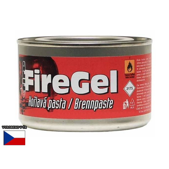 Flammable gel
