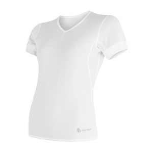 Women shirt Sensor Coolmax Fresh Air V-neck white 17100022, Sensor
