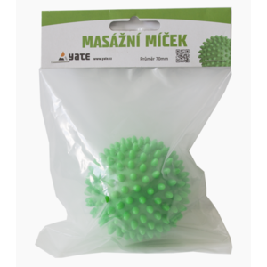 Massaging ball Yate 70 mm green, Yate