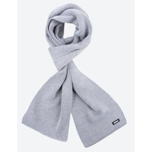 Knitted Merino scarf Kama S22 109 light grey