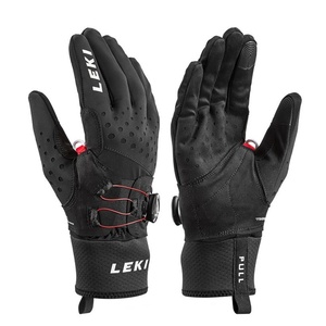 Cross-country skiing gloves LEKI Nordic Tune Shark Boa® (643910303) black, Leki