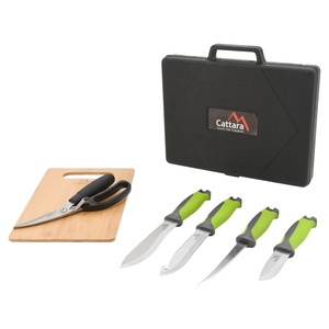 BBQ knives Cattara set 4+1+1, Cattara