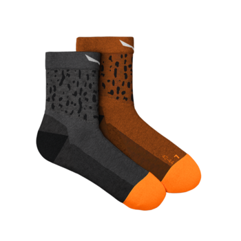 Men's socks Salewa Mountain Trainer Salamander Alpine Merino 69028-0621 medium gray melange