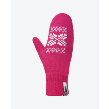 Knitted Merino gloves Kama R106 114 pink, Kama