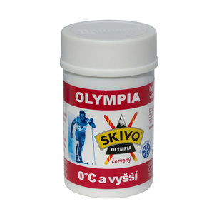 Wax running Skivo Olympia red