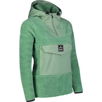 Women's fleece hoodie Nordblanc Backstroke green NBWFL7589_PAZ, Nordblanc
