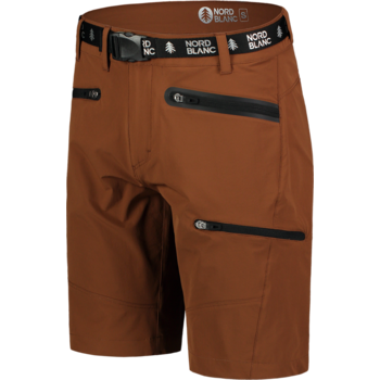 Men's outdoor shorts Nordblanc Zipped brown NBSPM7621_HDU, Nordblanc