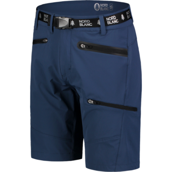 Men's outdoor shorts Nordblanc Zipped blue NBSPM7621_NOM, Nordblanc