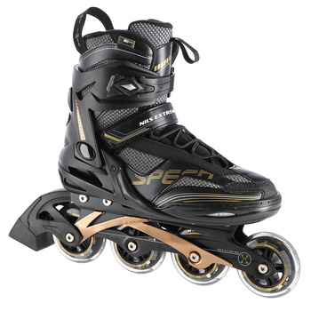 Roller skates NILS Extreme NA2150 black, Nils Extreme