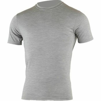 Men's merino shirt Lasting CHUAN-8484 light. grey, Lasting