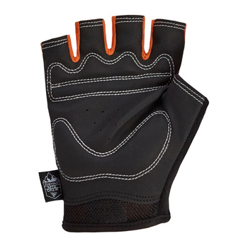 Men's gloves Silvini Anapo MA1426 black / orange, Silvini