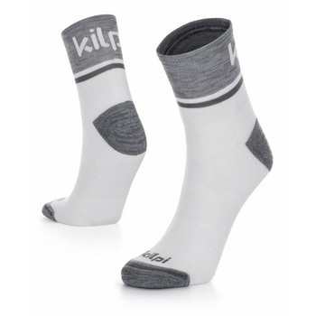 Unisex running socks Kilpi SPEED-U white, Kilpi