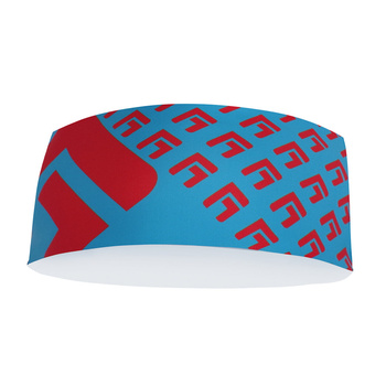 Headband Direct Alpine Stripe ocean / brick, Direct Alpine