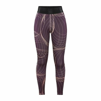 Women's elastic trousers CRAFT Core Essence purple with pink 1908772-435721